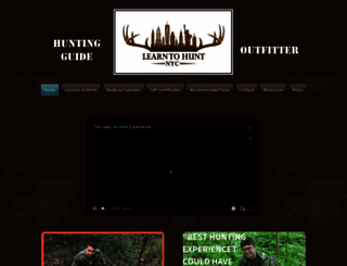 learntohuntnyc.com screenshot