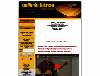 learnworshipguitar.com screenshot