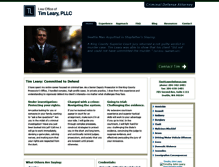 learydefense.com screenshot