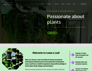 lease-a-leaf.co.uk screenshot