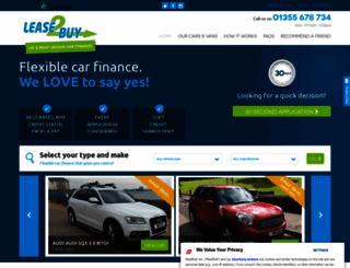 lease2buycars.com screenshot