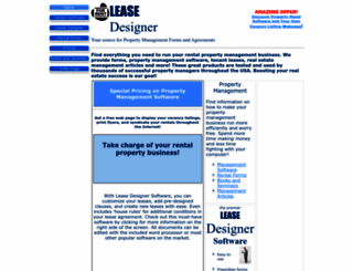 leasedesigner.com screenshot