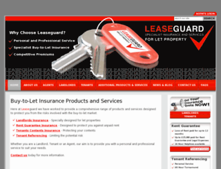 leaseguard.co.uk screenshot