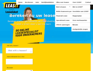 leaseloket.nl screenshot