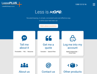 leaseplus.com.au screenshot