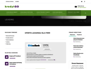 leasing.kredytgo.pl screenshot