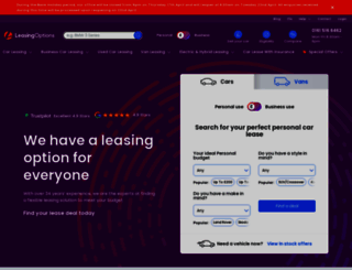 leasingoptions.co.uk screenshot