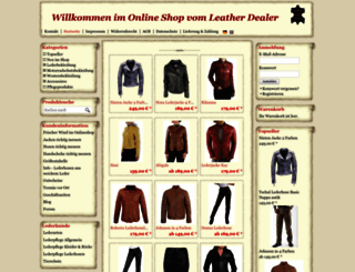 leather-dealer.com screenshot