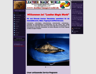 leather-magicworld.de screenshot