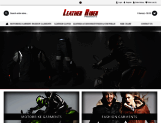leather-rider.com screenshot