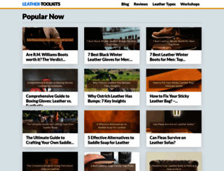 leather-toolkits.com screenshot