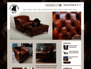 leatherchairs.co.uk screenshot