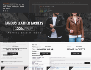leatherchief.com screenshot