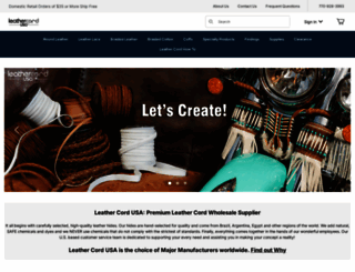 leathercordusa.com screenshot