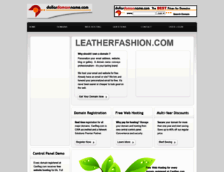 leatherfashion.com screenshot