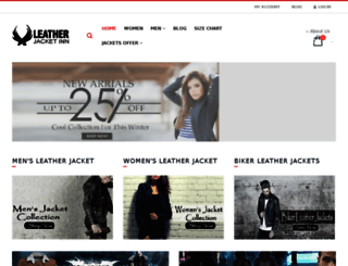 leatherjacketinn.com screenshot