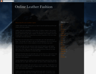 leatherjacketshop.blogspot.com screenshot