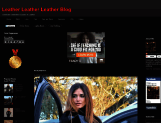 leatherleatherleather.com screenshot