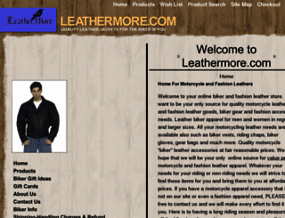 leathermore.com screenshot