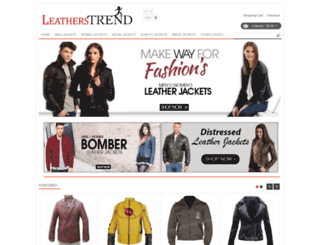 leatherstrend.com screenshot