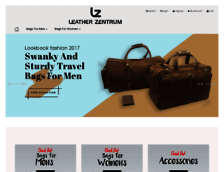 leatherzentrum.com screenshot