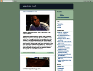 leaveamark1.blogspot.com.mt screenshot