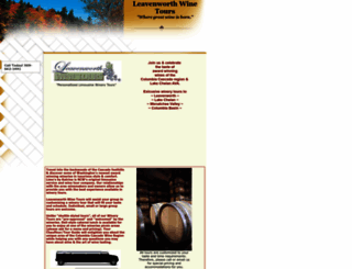 leavenworthwinetours.com screenshot