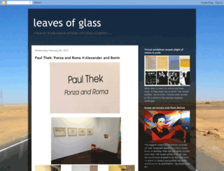 leavesofglass.blogspot.com screenshot