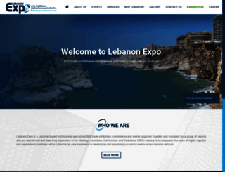 lebanonexpo.com screenshot