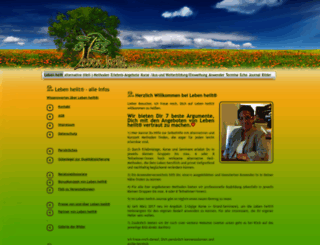 leben-heilt.com screenshot