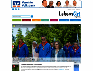 lebensart-regional.de screenshot