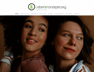 lebenskonzepte.org screenshot