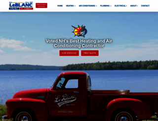 leblanchvac.com screenshot