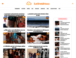 lebonbuzz.net screenshot