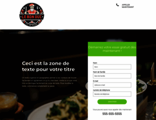 lebonduc.fr screenshot