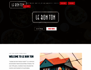 lebonton.com.au screenshot