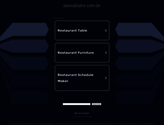 leboubistro.com.br screenshot
