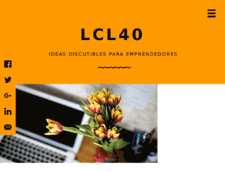 lecantolas40.com.ar screenshot