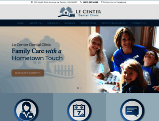 lecenterdentalclinic.com screenshot