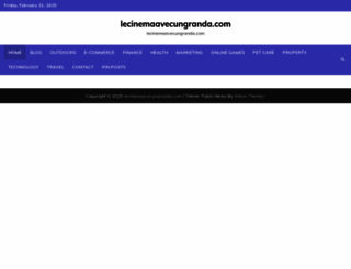 lecinemaavecungranda.com screenshot