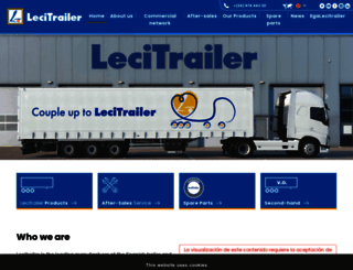 lecitrailer.com screenshot
