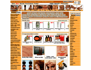 leciva-kosmetika.cz screenshot