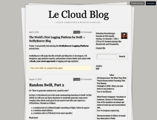 lecloud.net screenshot
