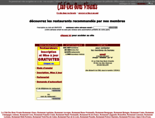 leclubdesbonsvivants.com screenshot