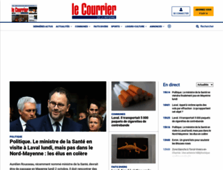 lecourrierdelamayenne.fr screenshot