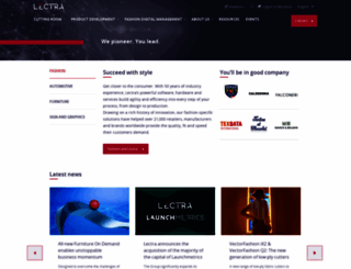 lectra.com screenshot