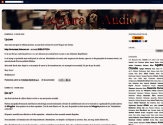 lectura-audio.blogspot.ro screenshot