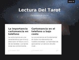 lectura-del-tarot.com screenshot