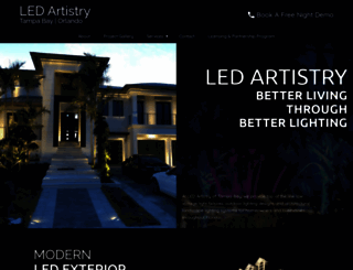 led-artistry.com screenshot