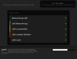 led-expo-beleuchtung-licht.de screenshot